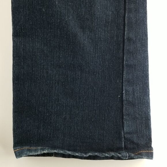 BlueNotes Jeans Women's Size 29x32 Low Rise Boot Cut Dark Blue 5 Pocket Paris - Picture 7 of 10